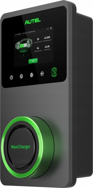 Autel Maxicharger AC Single Charger 22kW (4G, kolorowy LCD 5", licznik MID)