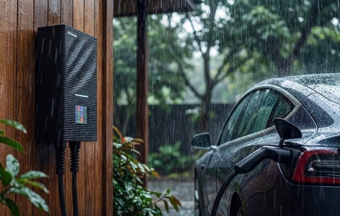 BESEN SQW45 22 kW APP - wallbox Type 2 z aplikacją EVSEMaster i dotykowym ekranem 3,5"