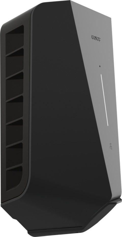 Easee Charge UP 22kW Front Czarny Mat