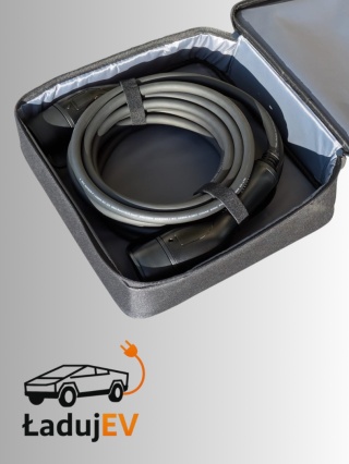 Kabel prosty 22kW typ 2 - długość 7m