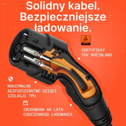 AmperePoint Mamba 11 - kabel Type 2, 11 kW, 5 m