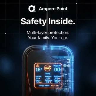 AmperePoint P11L Type 2 11 kW - ładowarka przenośna, 10 m