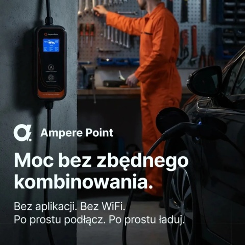 AmperePoint P35 3,7 kW Type 2 - ładowarka przenośna, 6 m