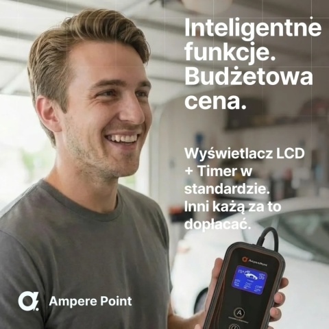 AmperePoint P72 7,2 kW Type 2 - ładowarka przenośna, 6 m