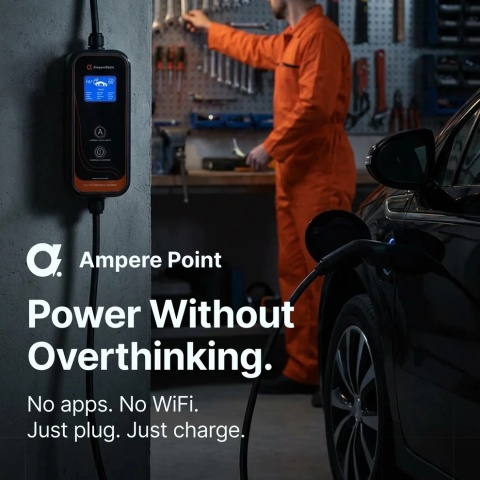 AmperePoint P72 Type 1 7,2 kW - ładowarka przenośna, 6 m