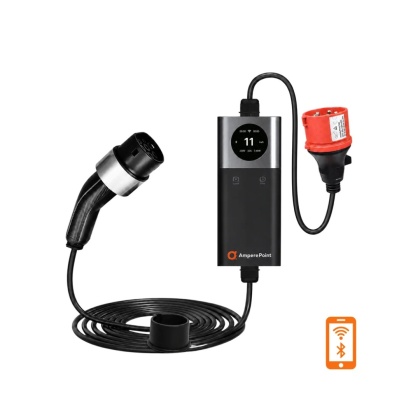 AmperePoint Q11 11 kW Type 2 - ładowarka przenośna, 6 m, Wi-Fi