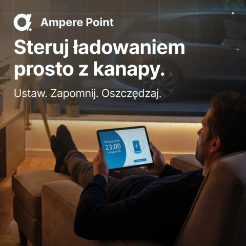 AmperePoint Q11 11 kW Type 2 - ładowarka przenośna, 6 m, Wi-Fi