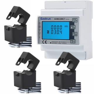 FoxESS Power meter 3 fazowy + 3x CT 200A/5A