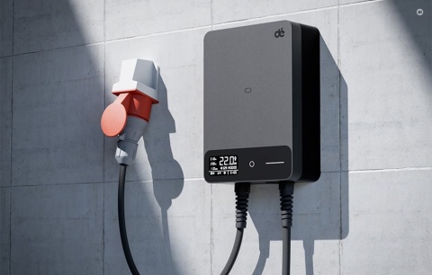 Wallbox dé 22 kW - kabel Type 2 o długości 7 m, Wi-Fi/Bluetooth